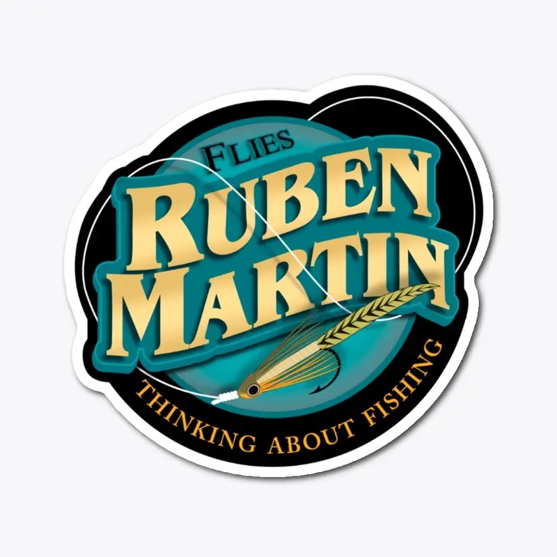 Die Cut Ruben Martin Logo Sticker